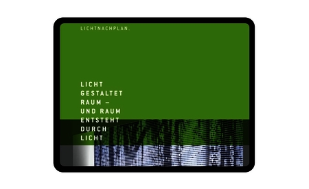 Lichtnachplan: Website für Lichtplanung