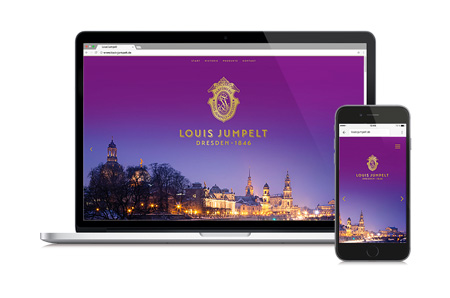 Louis Jumpelt Dresden: Brand Design, Website und Package Design Vorschaubild