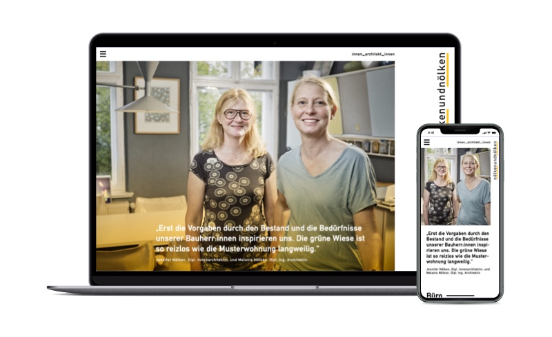 nölkenundnölken: responsive Website