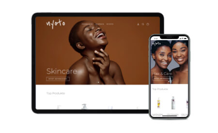 Nyoto: Shopify-Shop für Naturkosmetik