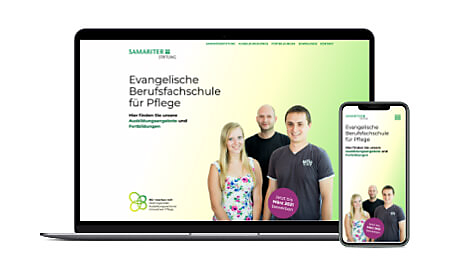 Evangelische Berufsfachschule für Pflege: Landingpage